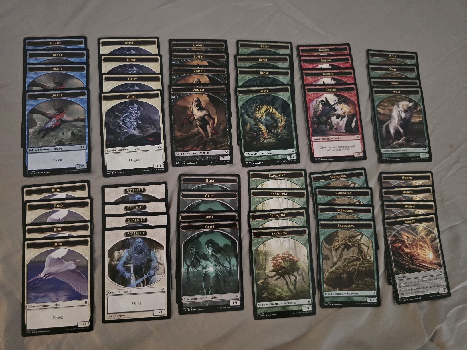 Magic The Gathering Cartes à collectionner: Magic the Gathering - 48 Token – D'occasion à Fislisbach par BuDDYyy1