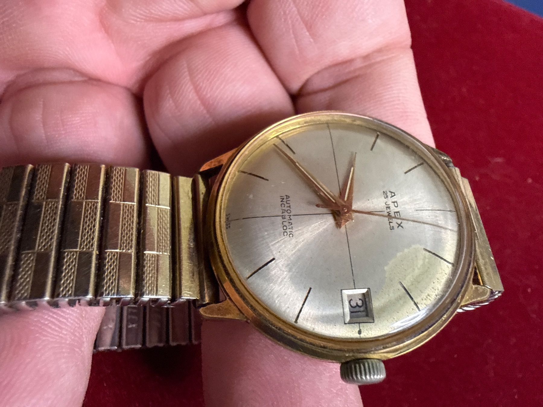 Orologi: Apex Vintage Automatic 34 mm – Usato da Pfeffingen venduto da Allhandelklgwatches 1