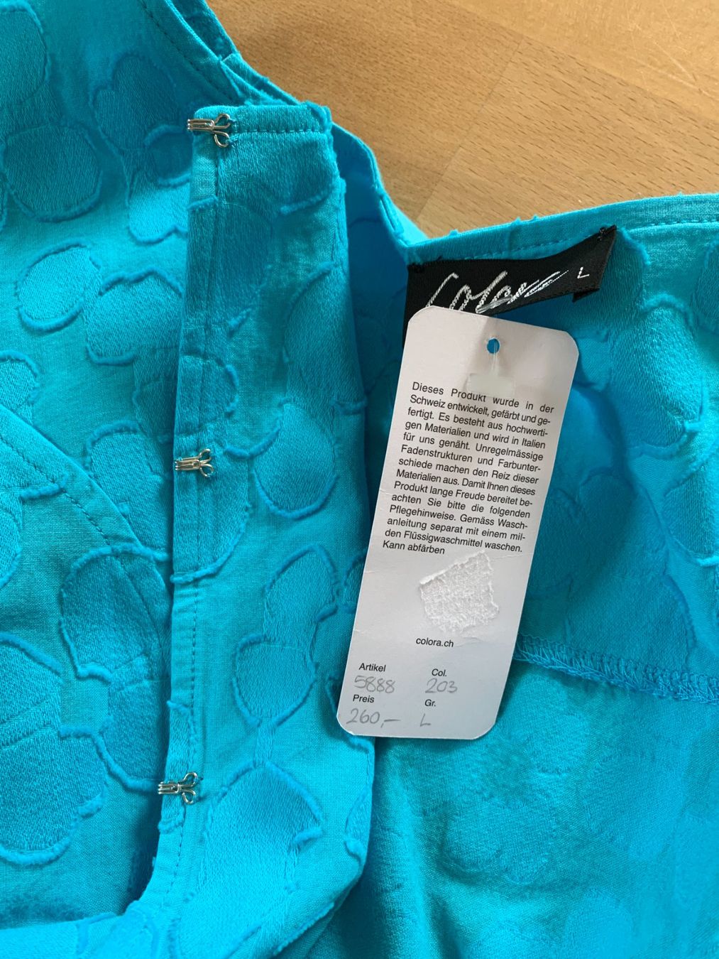 Colora Giacche: Colora Damen Jacke, Gr. L, Hellblau – Nuovo e nell'imballaggio originale da Worb venduto da farben20zauber 1