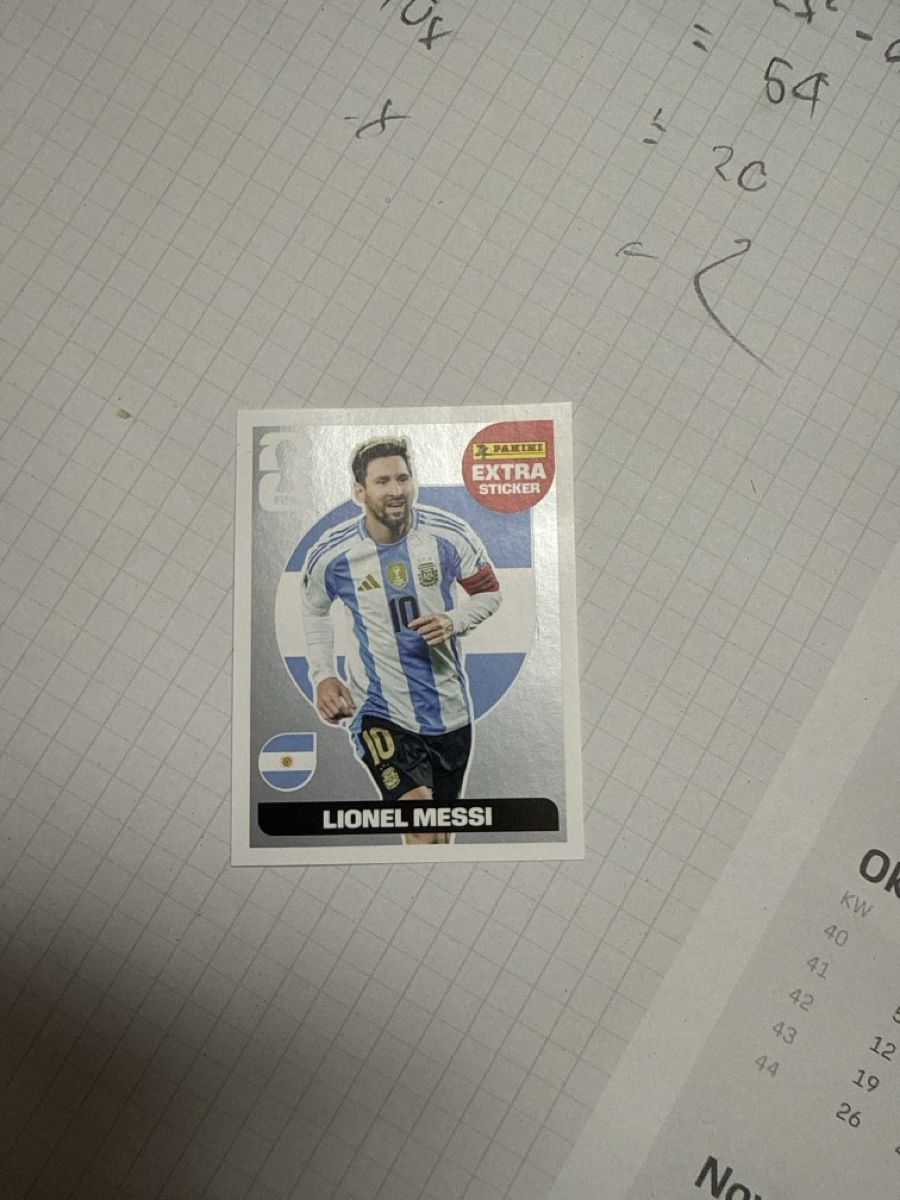 Panini Cartes à collectionner: Lionel Messi extra sticker – Neuf (Voir description) à Appenzell Meister. par ROMDIE10