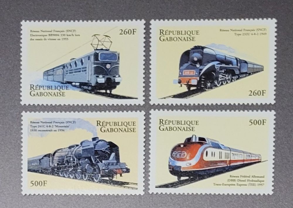 Gabun Briefmarken Block16B (postfrisch) – 1. Todestag Claude Dornier, 1970, MNH
