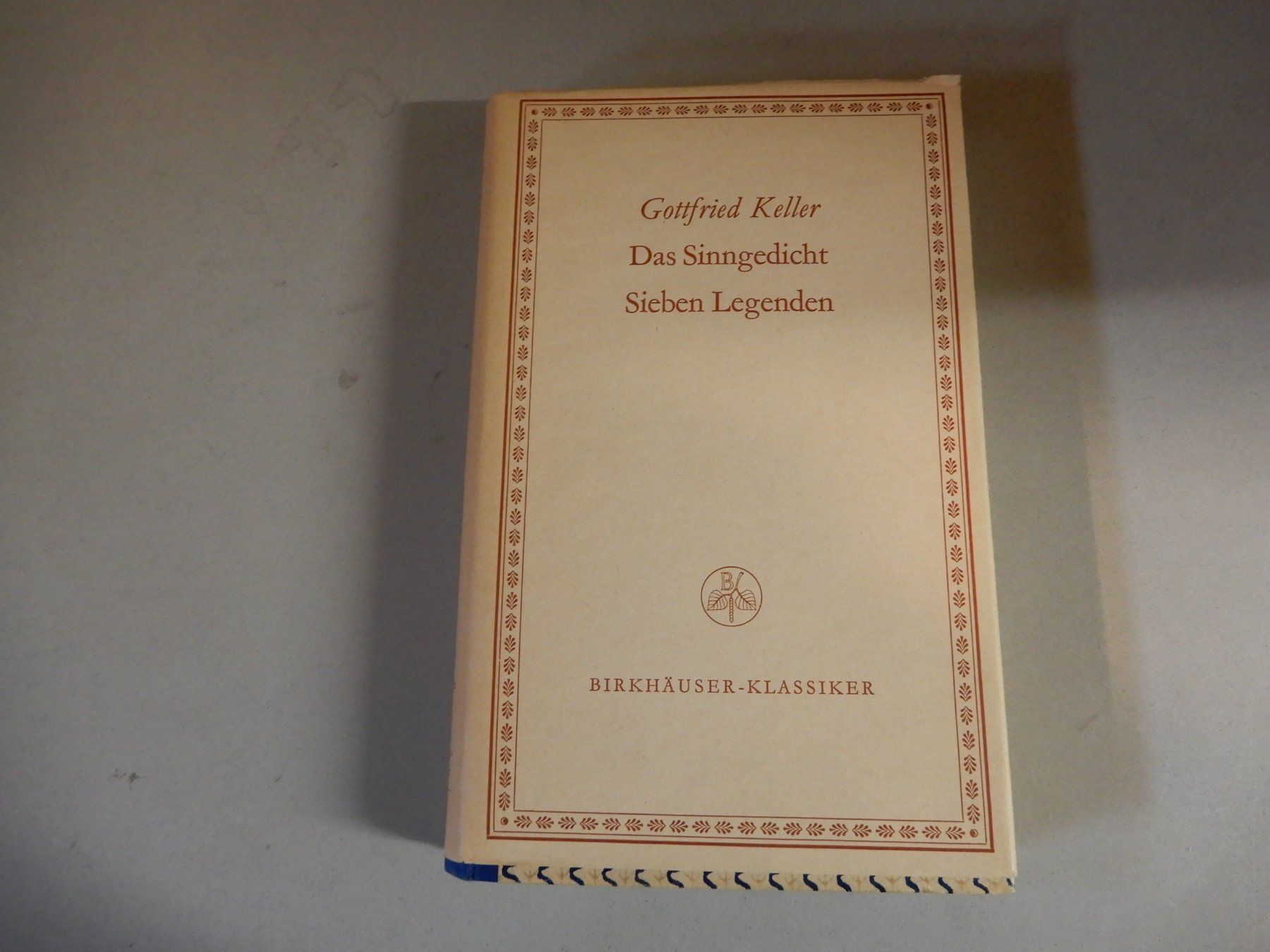 Libri: Gottfried Keller: Das Sinngedicht, Sieben Legenden – Usato da Erstfeld venduto da Mario_boe0