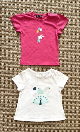 2 T-shirts Taille 74