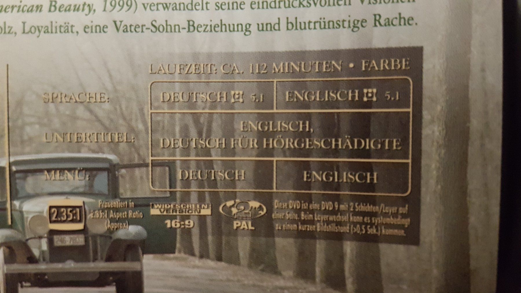 Tous les DVDs: DVD Road to Perdition / Tom Hanks – D'occasion à Oetwil am See par fineli2 1