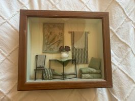 Vintage Zimmer-Box, Handarbeit, Top Zustand!
