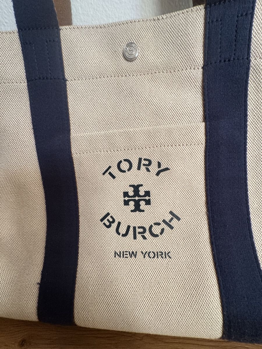 Tory Burch Taschen: Tory Burch Canvas Tote 30 x 39 – Gebraucht aus Luzern von wet_7bm6 1