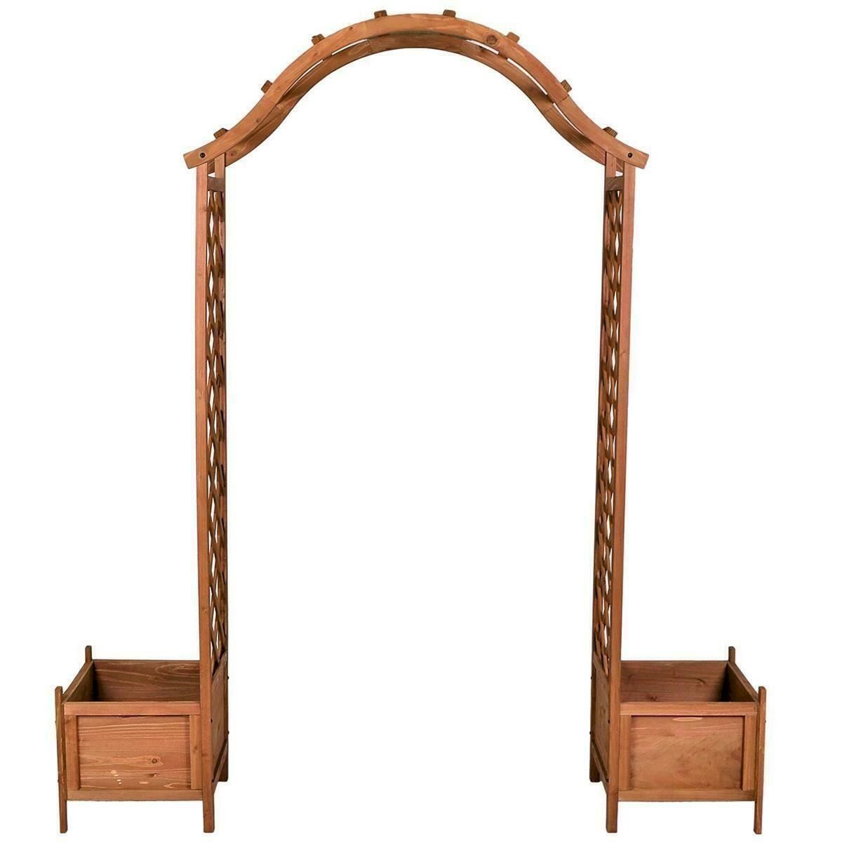 Altre Decorazioni per giardino: Nexos Holzeingang Torbogen Rosenbogen – Nuovo e nell'imballaggio originale da Bottighofen venduto da zaap 1