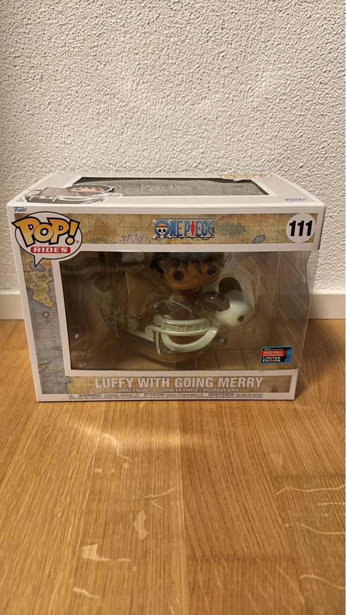Funko Figurines: Funko Pop! One Piece Luffy with Going Merry 111  – Neuf avec emballage d'origine à Suhr par Dominick