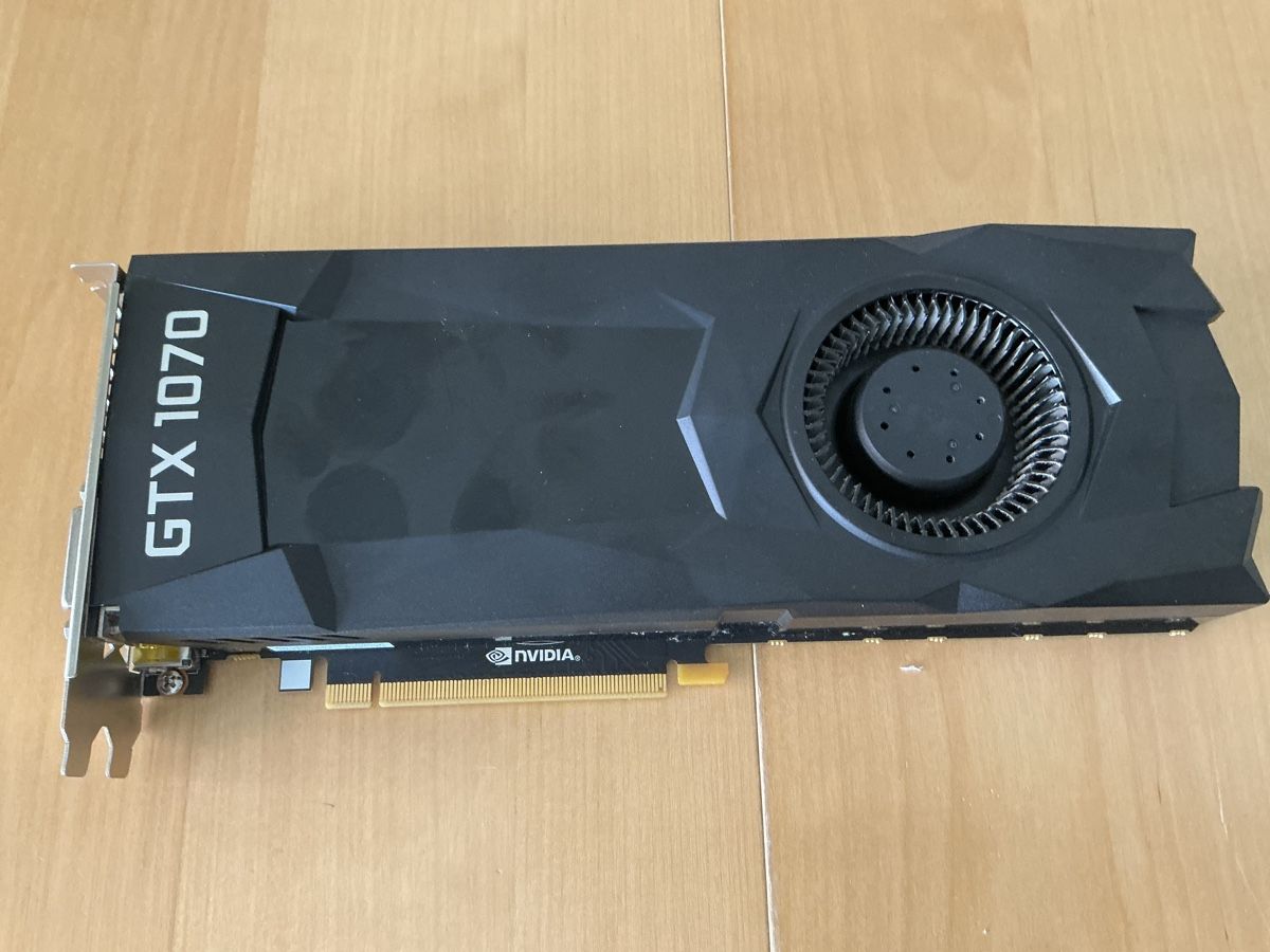 Nvidia Grafikkarten: NVIDIA GEFORCE GTX 1070 – Gebraucht aus Wil (SG) von Jbruner