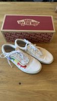 Vans Old Skool Grösse 37 mit coolem Farb-Drip-Design