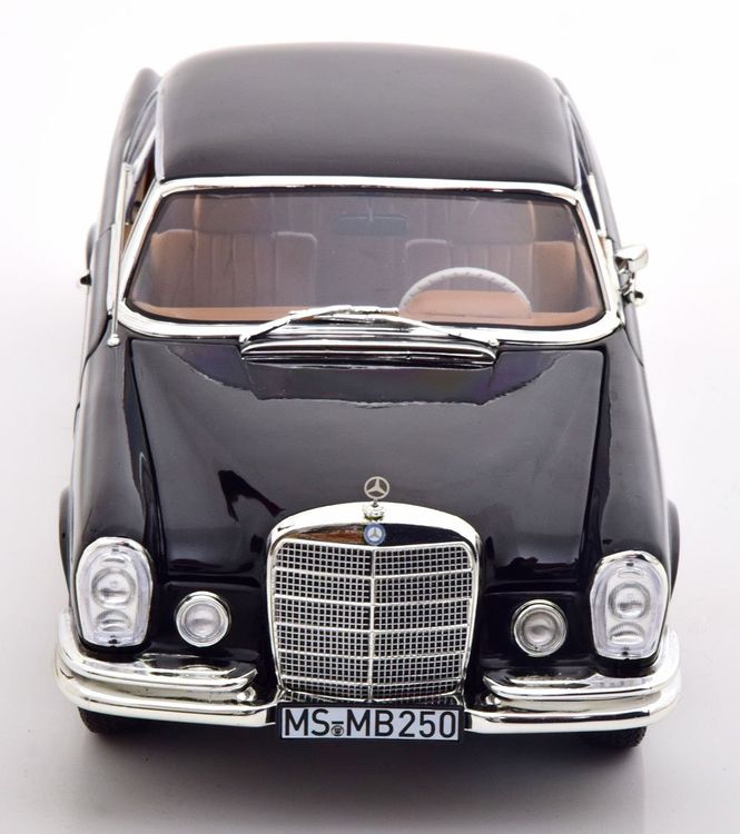 Voiture Miniature Mercedes 250 SE Coupé BEST BOX 1/87 - Vintage, Boîte D’origine, état Neuf