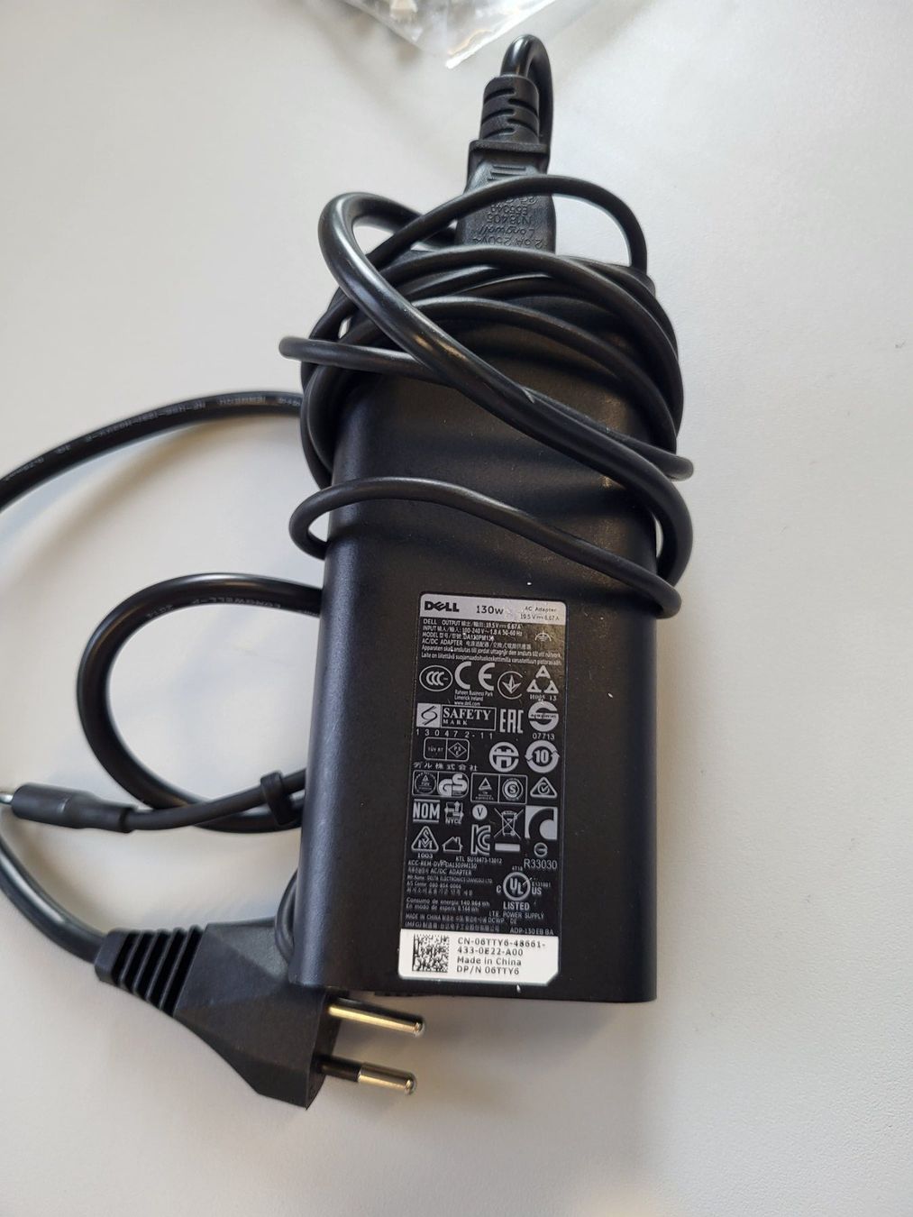 Dell Unità & Adattatore: Dell AC Adapter 130W – Usato da Rümlang venduto da Greenliff