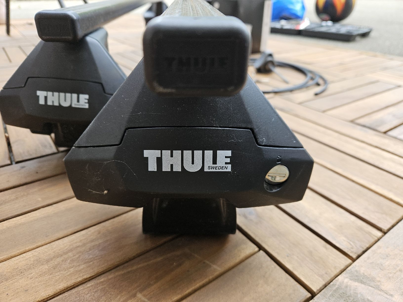 VW Dachträger: Barres de toit Thule VW Golf 7 – Gebraucht aus Courroux von Fornax 3