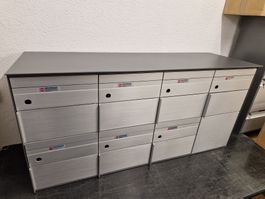7-er Briefkastenanlage (Aludesign)