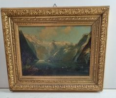 Ölgemälde „Königssee mit St. Bartholomä“ – signiert O. Will