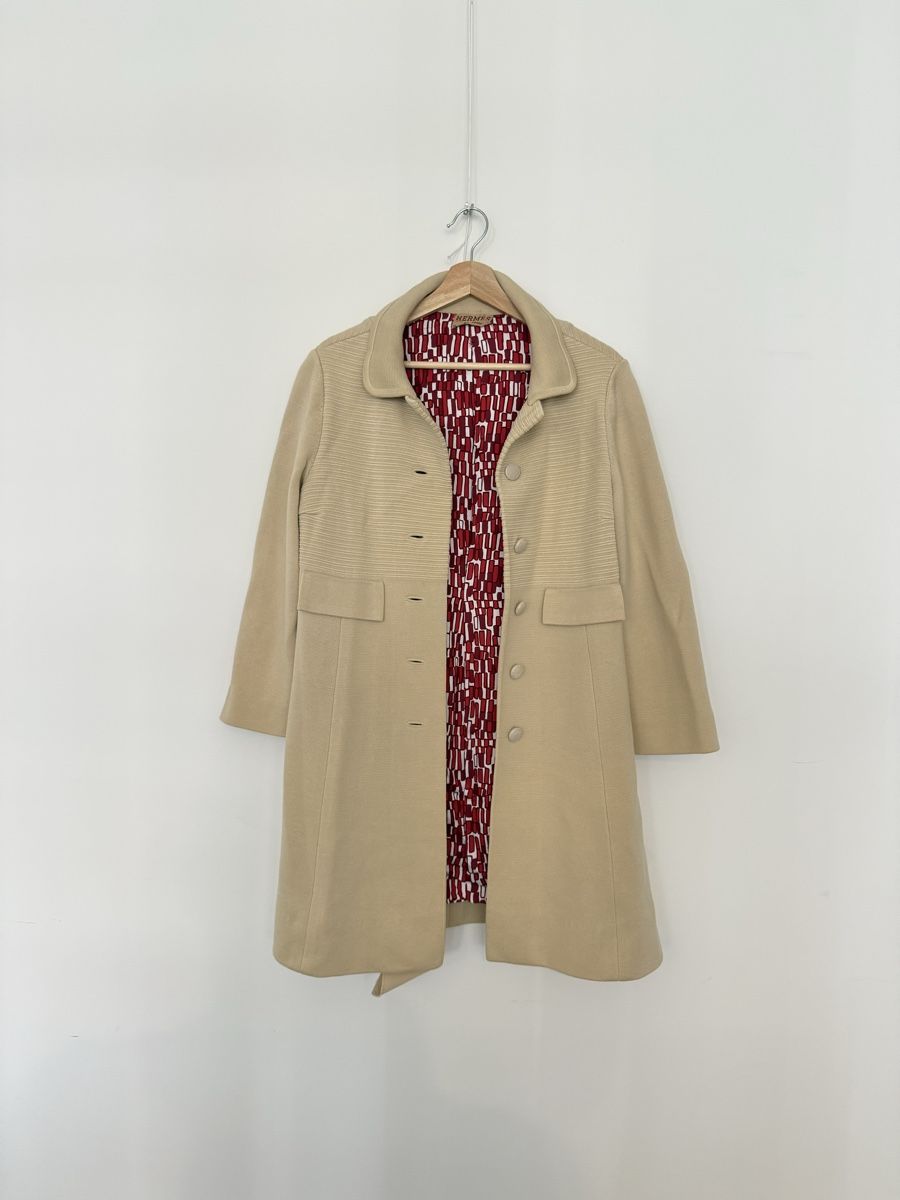 Hermès Manteaux: Jacket Hermes beige taille - 1  – D'occasion à Genève par iry_67wr 7