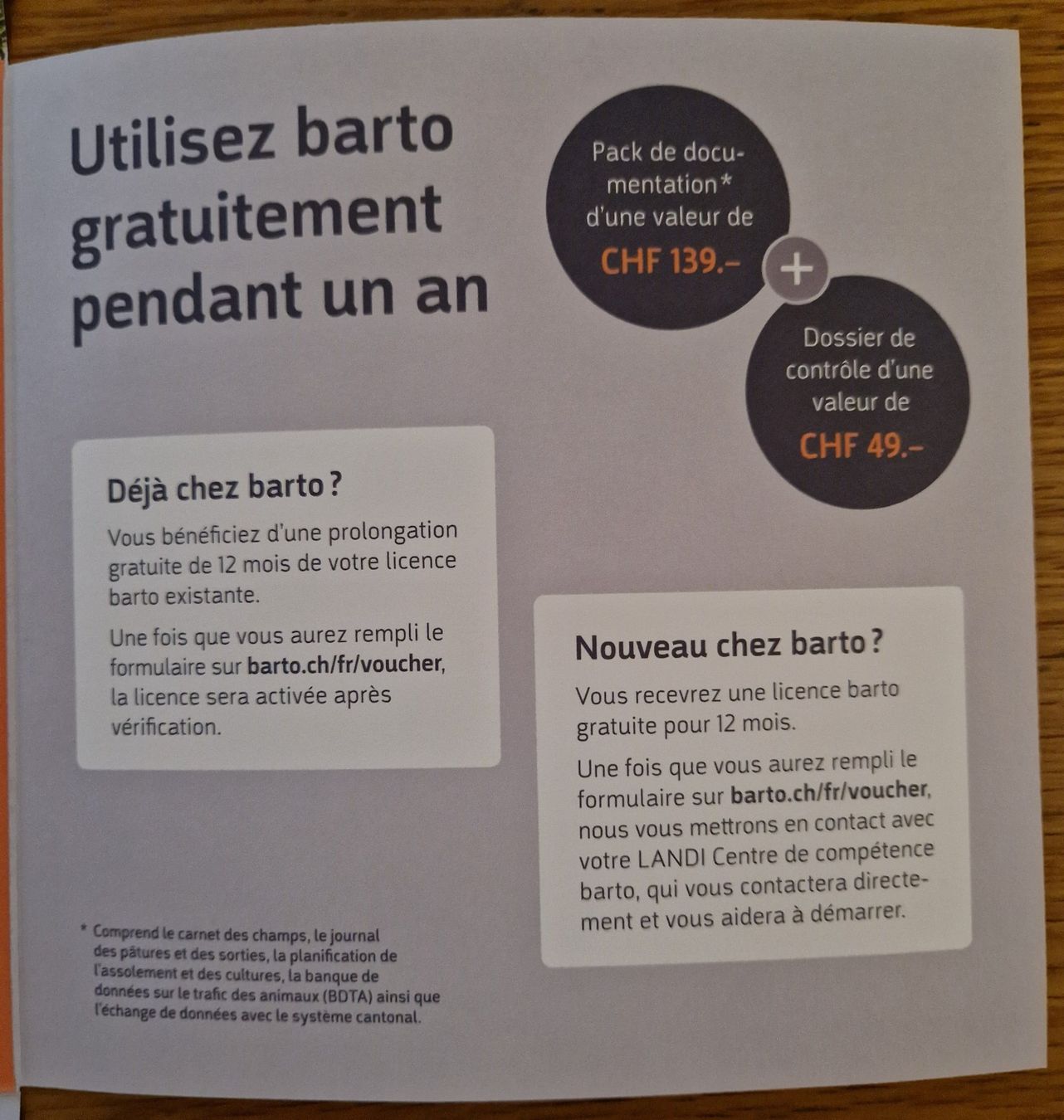 Gutscheine: Gutschein "Barto" – Neu und originalverpackt aus Bévilard von biglou3 2