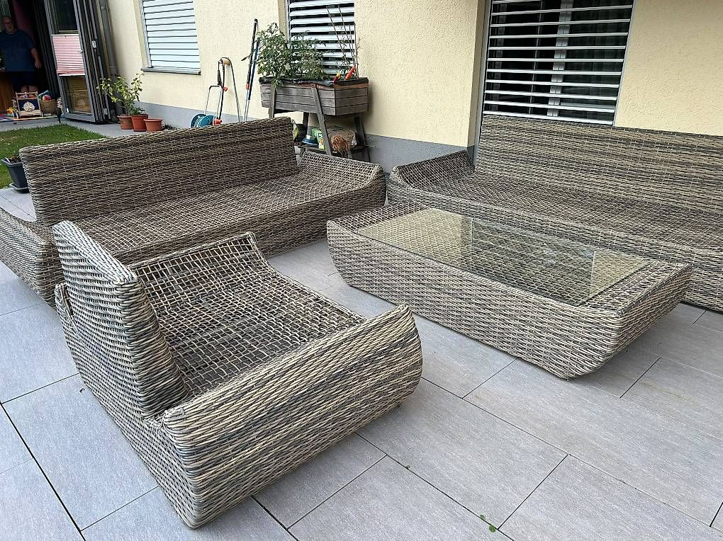 Divani: Grosse Gartelounge, gebraucht, super Zustand – Usato da Gossau venduto da aha-05 3