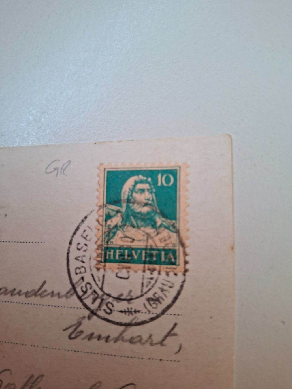 Cartoline postali: Antike Ansichtskarte Sils-Baselgia von 1930 – Usato da Rafz venduto da findelmundo68 1
