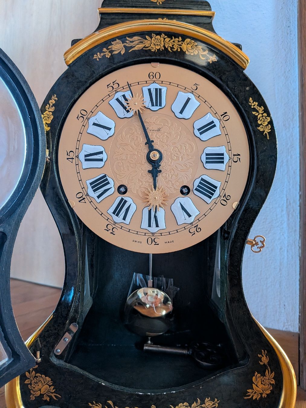 Zenith Orologi da terra & Orologi da parete: ZENITH Le Locle Pendule Pendel Uhr – Usato da Schnottwil venduto da Cici89 2