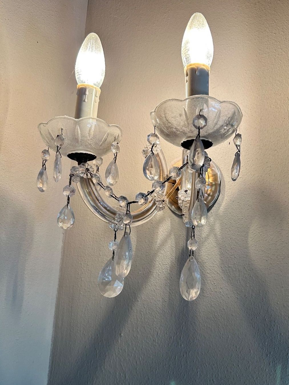Lampade: Wunderschöne antike Wandlampe – Usato da Bremgarten b. Bern venduto da Thermes