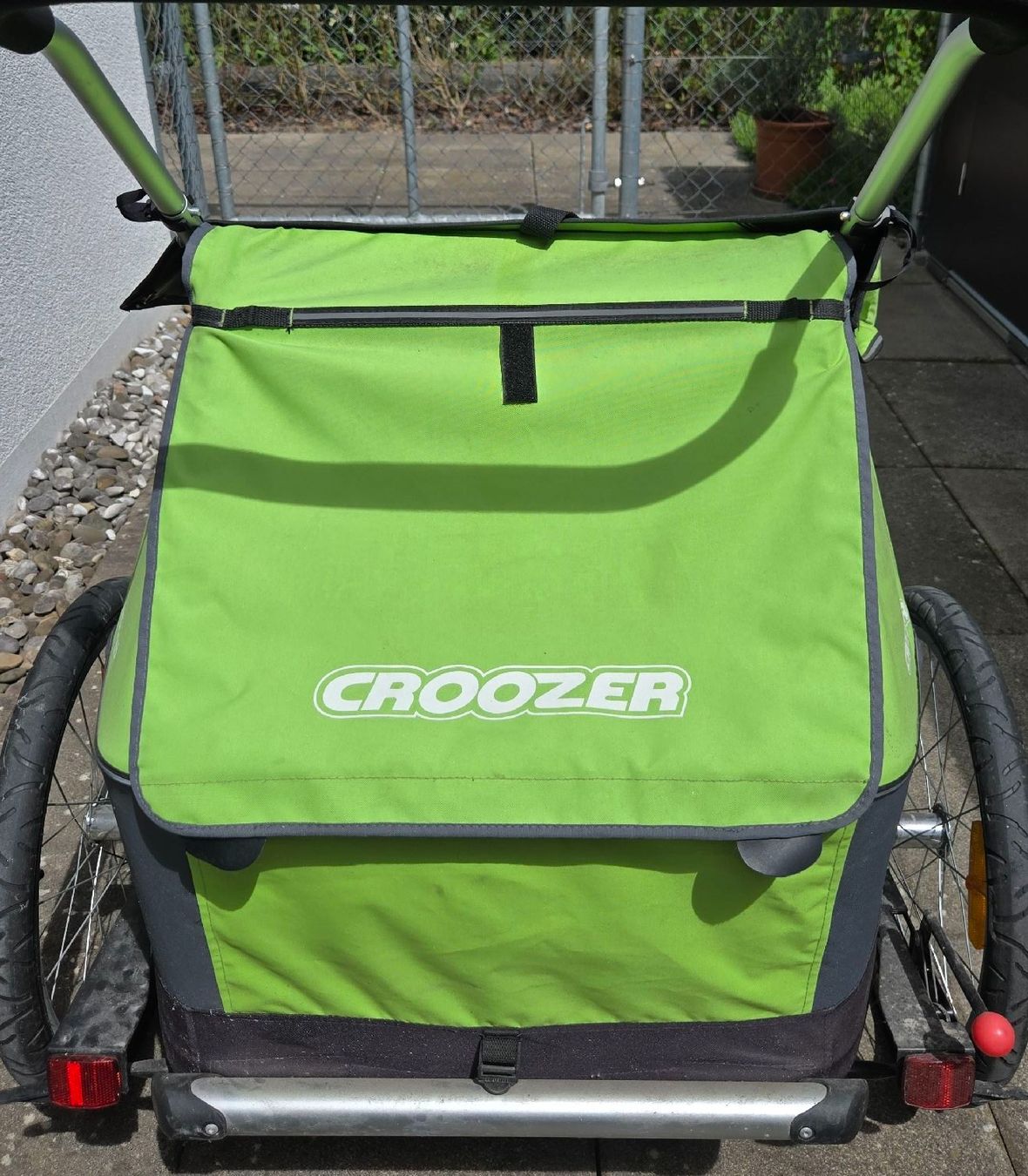 fahrradanhänger für einkauf Fahrradanhänger 3-in-1 Schwarz/Creme main image 1