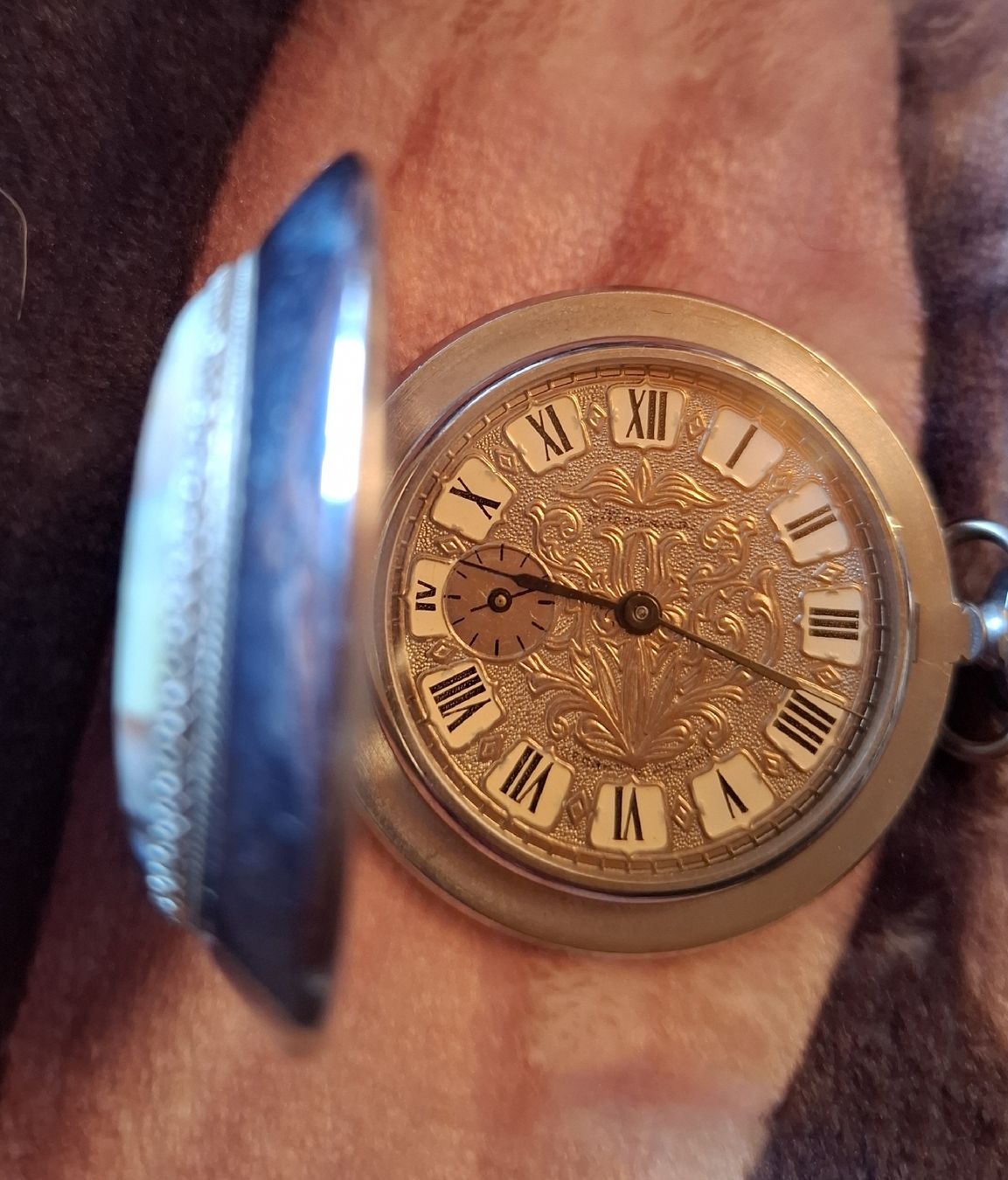 Orologi: MECH.TASCHENUHR SPRUNGDECKEL FLUSSLANDSCHAFT – Nuovo (secondo la descrizione) da Gretzenbach venduto da schibaya 5