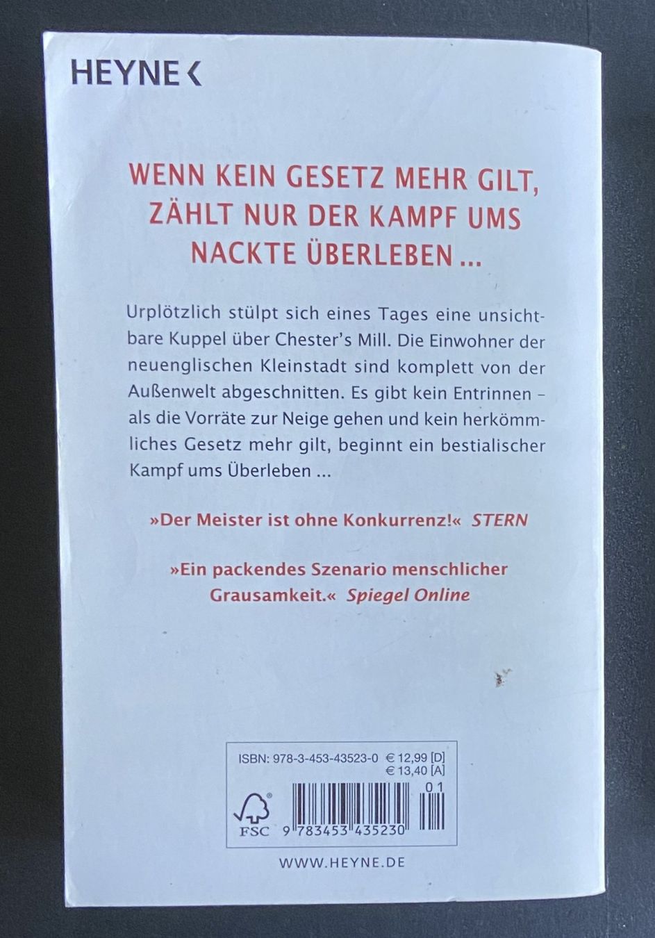 Bücher: 2 Taschenbücher von Peter V. Bertt / Stephen King – Gebraucht aus Böckten von Hansi36 3