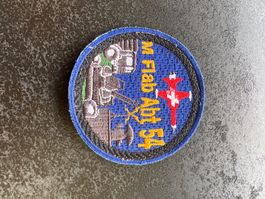 Patch M Flab Abt 54 Militaria Schweizer Luftwaffe 10cm
