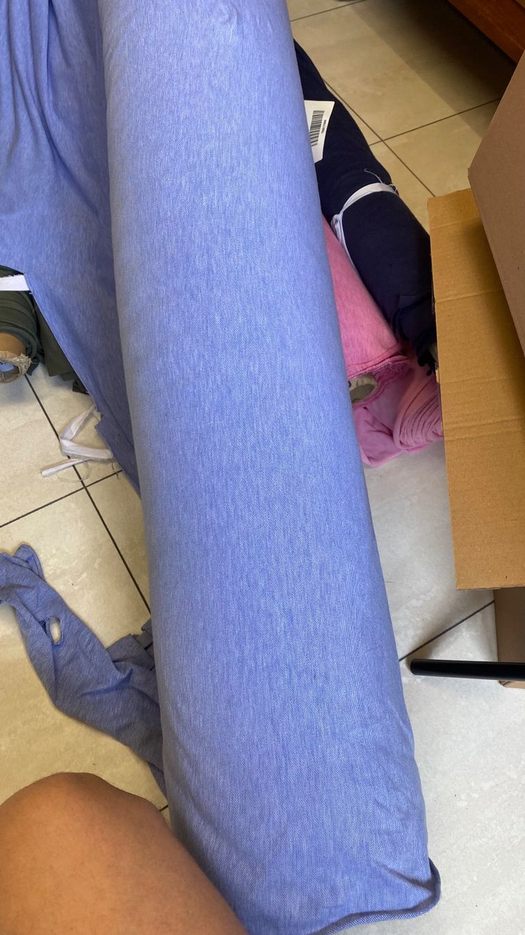 Stoffe: Blauer Stoff Meterware Baumwolle ungebraucht – Neu (gemäss Beschreibung) aus Widnau von flottifetze