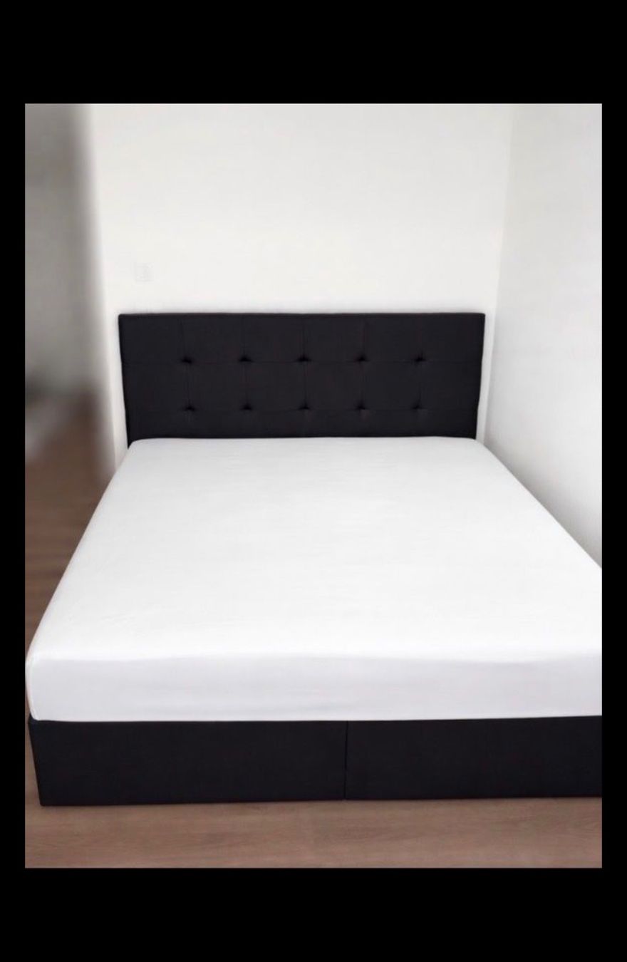 Lits: Boxspringbett 180x200cm Schwarz – Neuf (Voir description) à Winterthur par pla_7cn7 1