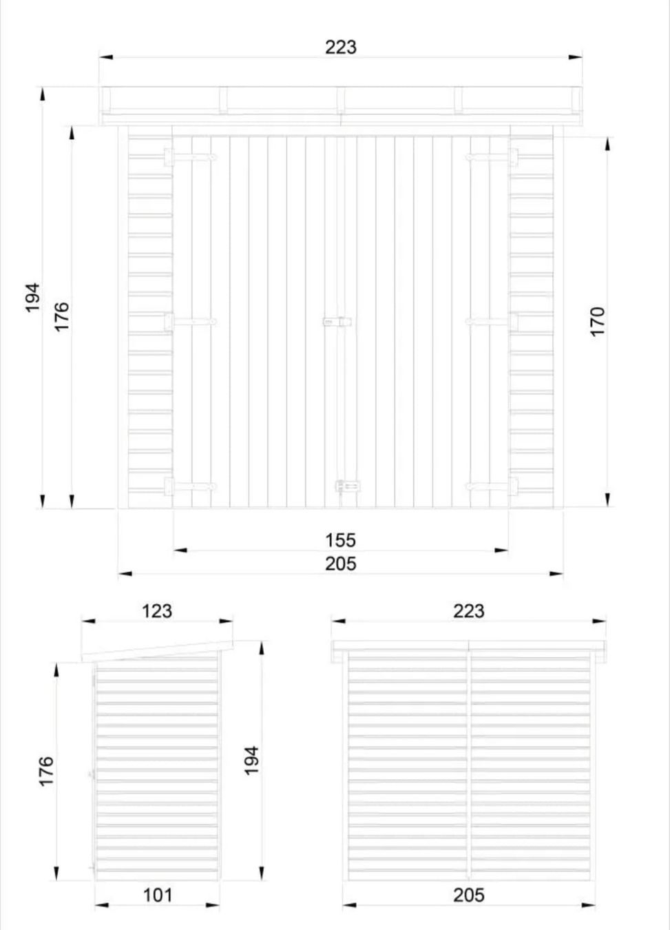 Coffres de rangement: Gartenschrank / Geräteschrank – Neuf avec emballage d'origine à Effretikon par Maedi75 3