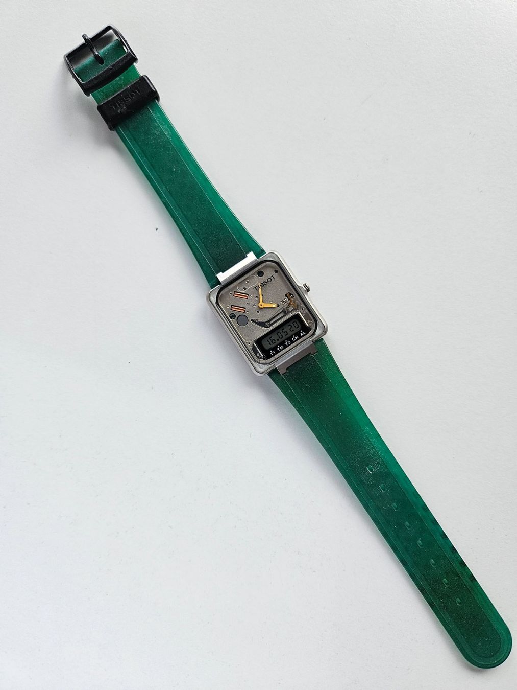 Tissot Orologi: 817 Tissot Two Timer Skeletton Quartz – Usato da Berikon venduto da mmm21 3