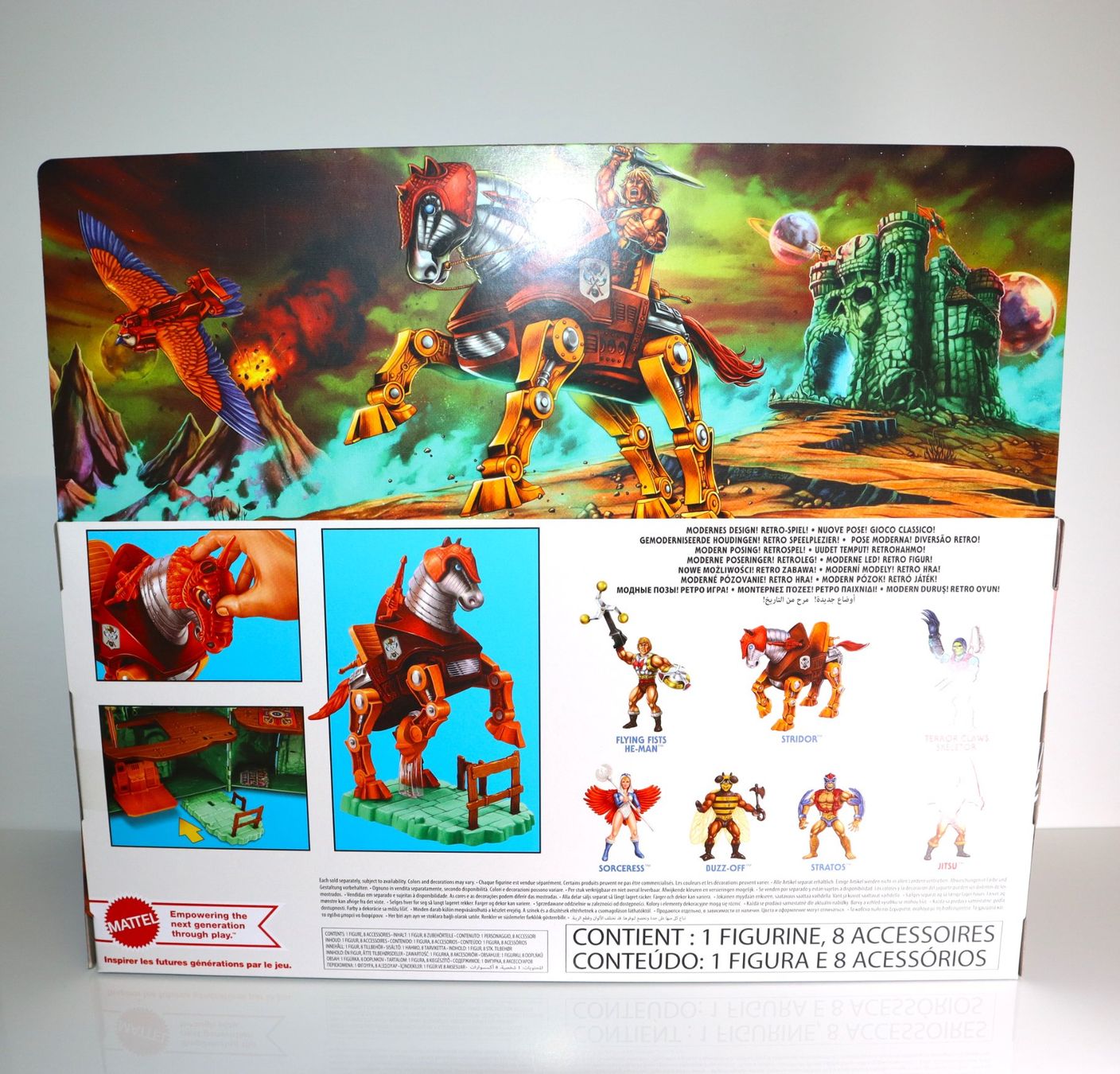 Masters of the Universe Statuette: MOTU – ORIGINS - Stridor – Nuovo e nell'imballaggio originale da Bülach venduto da swizentertaining