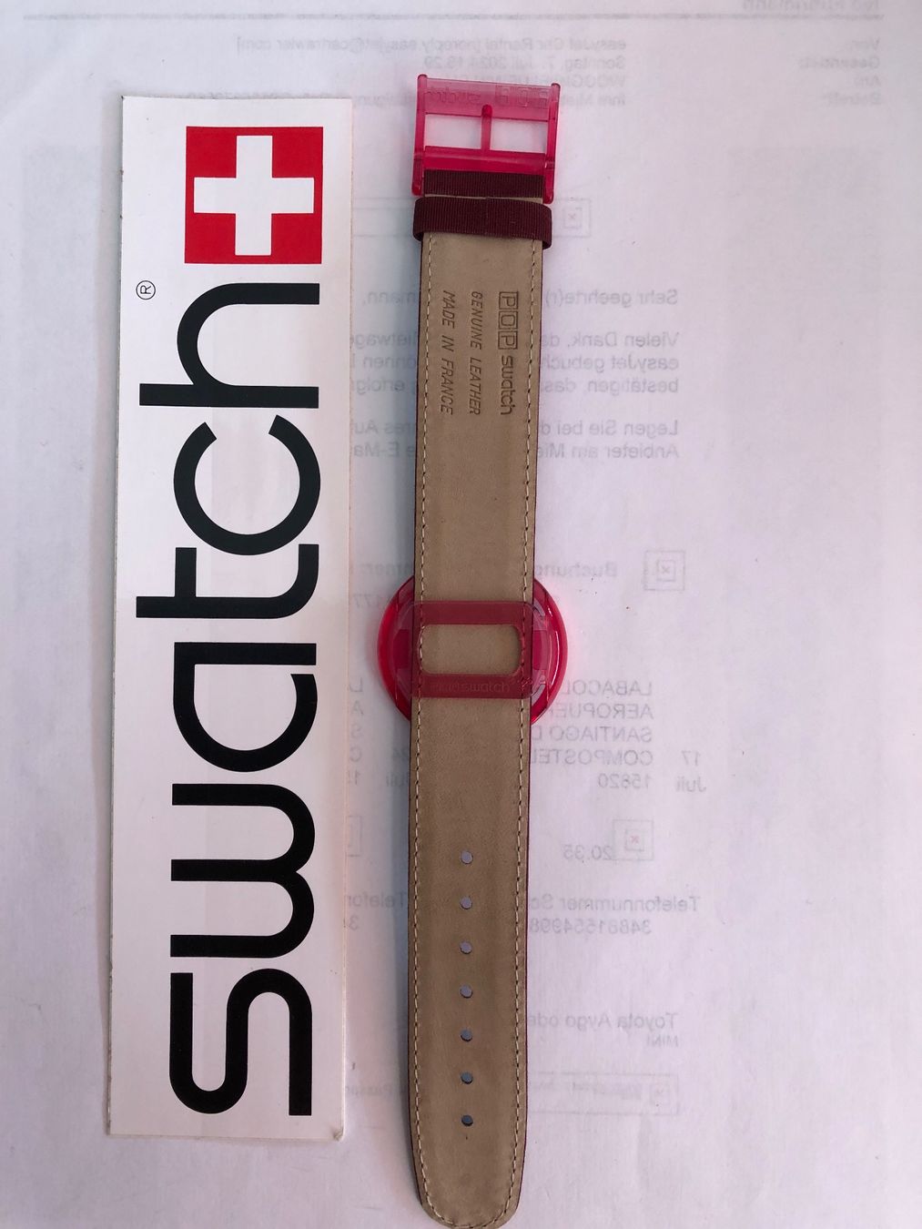 Swatch Orologi: POP Swatch Midi Uhrenarmband – Nuovo (secondo la descrizione) da Biel/Bienne venduto da winnertaco 1