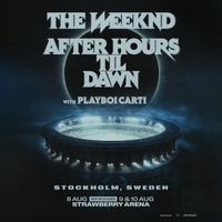 2x Tickets The Weeknd - After Hours Til Dawn in Stockholm