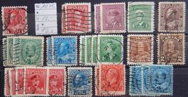 Kanada Lot mit alten Werten XVII