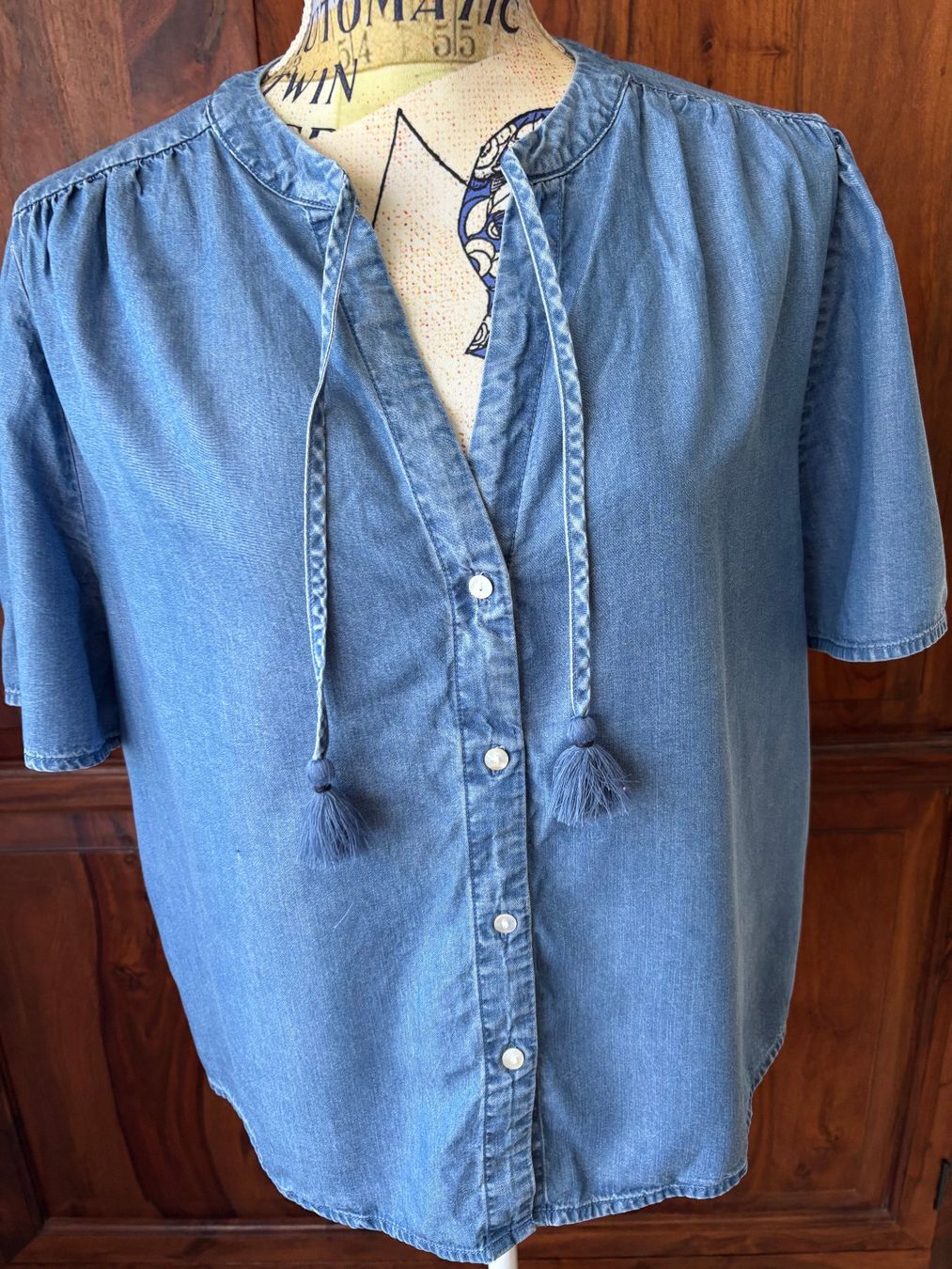Tom Tailor Camicette: TOM TAILOR Jeansbluse neuwertig – Nuovo (secondo la descrizione) da Merishausen venduto da yourdream 1