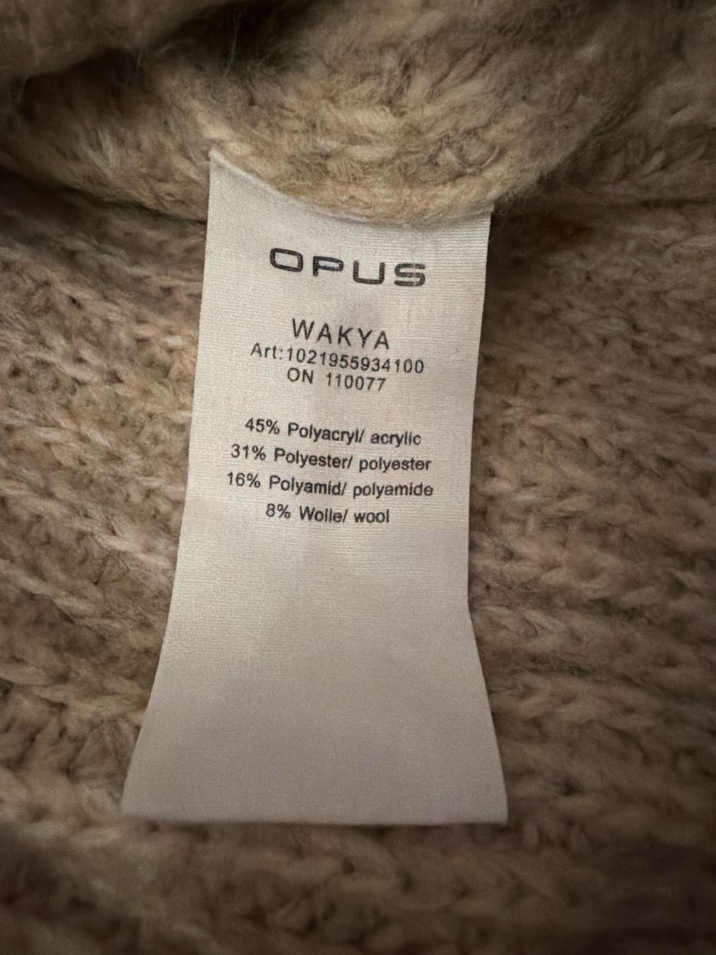 Opus Kleider: Strickkleid von OPUS in Grösse 34 – Gebraucht aus Schmitten FR von Puschi2012 3