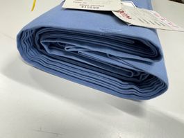 Blauer Baumwoll Stoff für Tischdecke, neuwertig