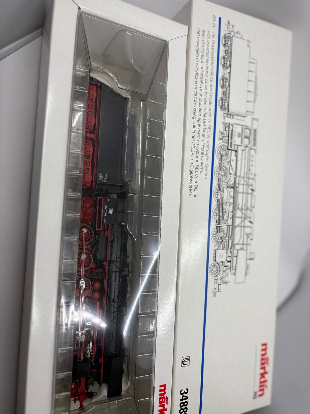 Märklin Modelleisenbahnen: Märklin DB BR 044 534-6 1/D/0 Dampf Digital HO – Neu und originalverpackt aus Forch von Hanimann-Robinson 3