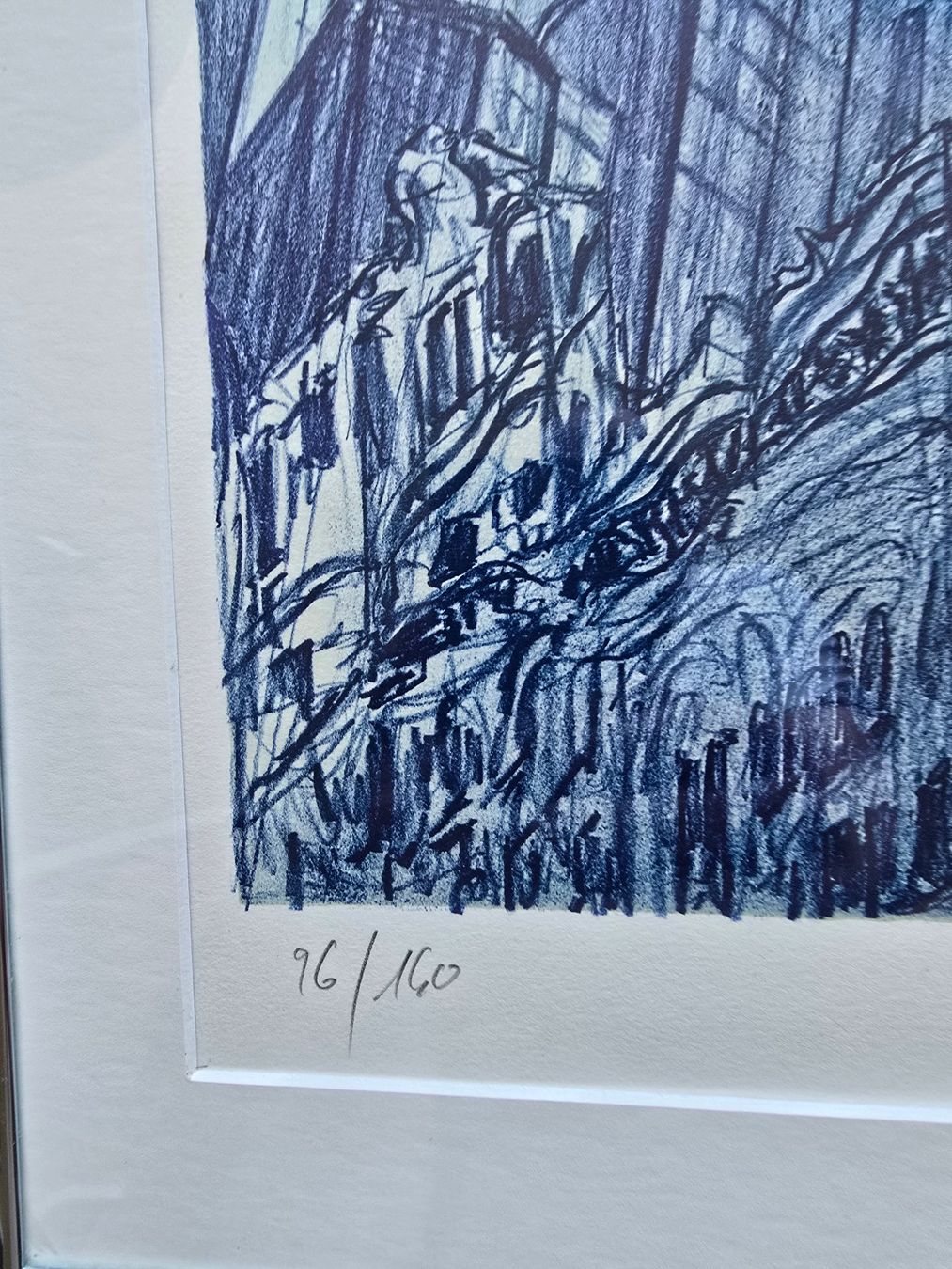 Grafica & Litografie: Original-Lithographie "Boston" Georges Wenger, 1990, sign- – Nuovo (secondo la descrizione) da Bern venduto da vintageartbern66 1
