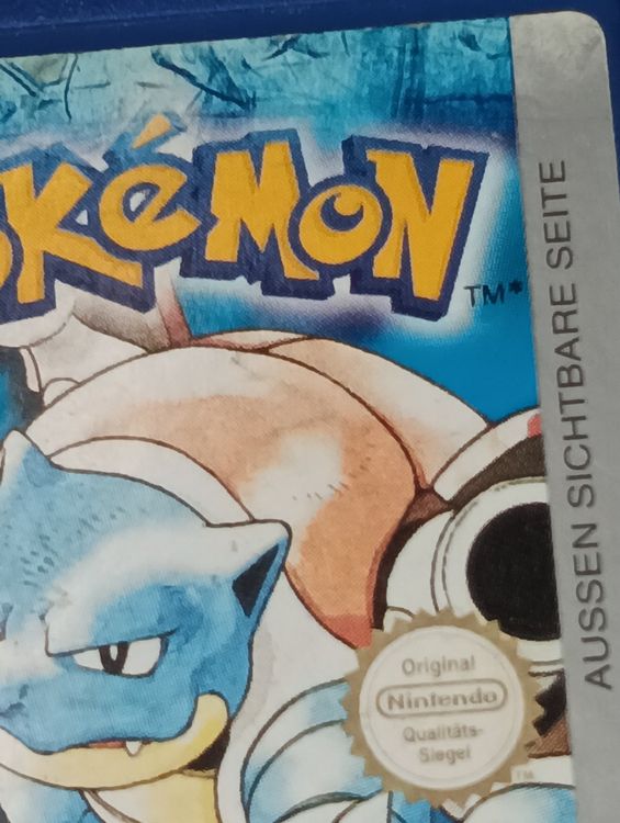 POKEMON VERSION BLEU (Nintendo Gameboy) FR EUR 59,90 - FR