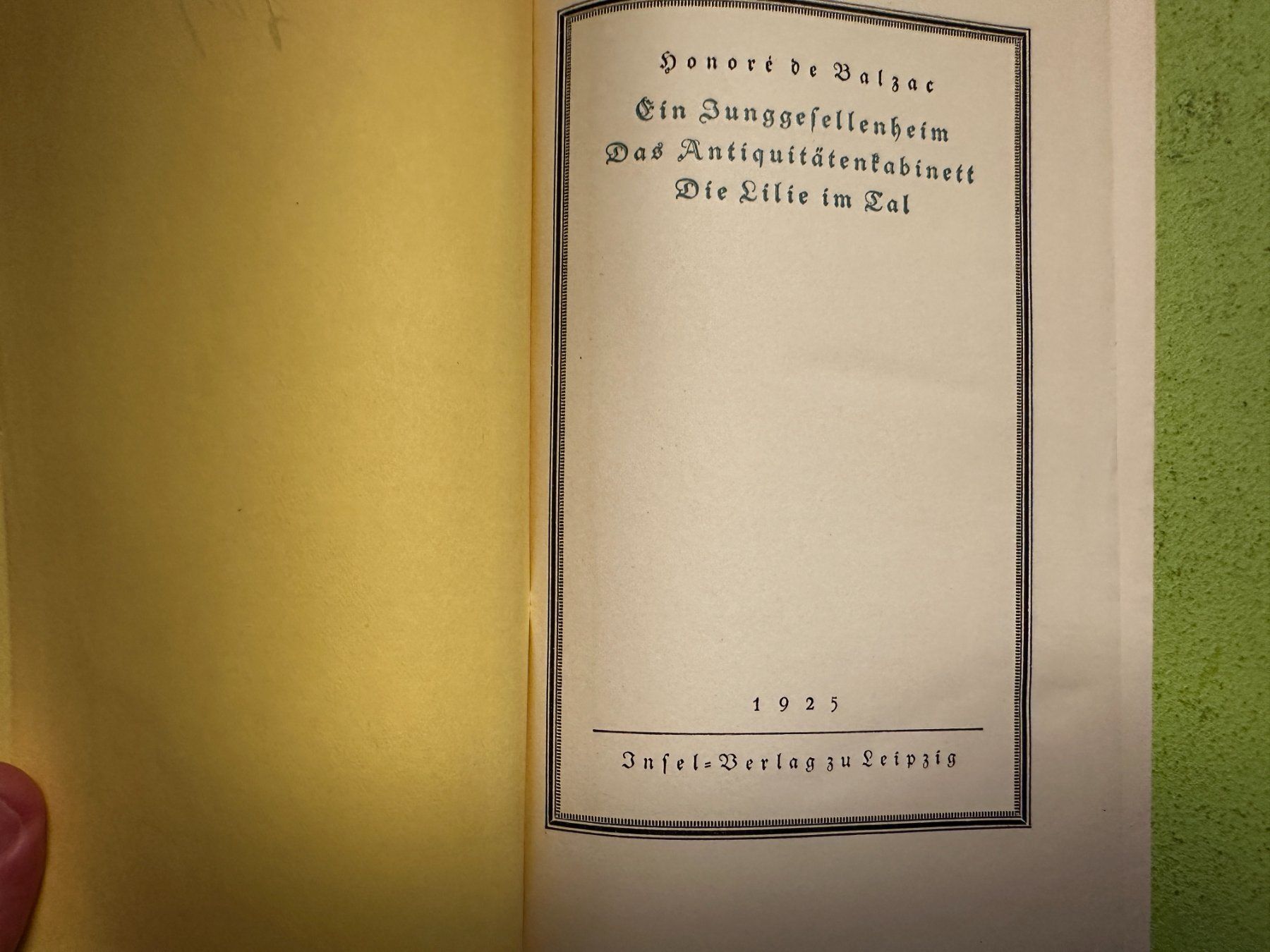 Bücher: Honoré de Balzac: Novellen. 2 Bde – Gebraucht aus Zürich von allp 2