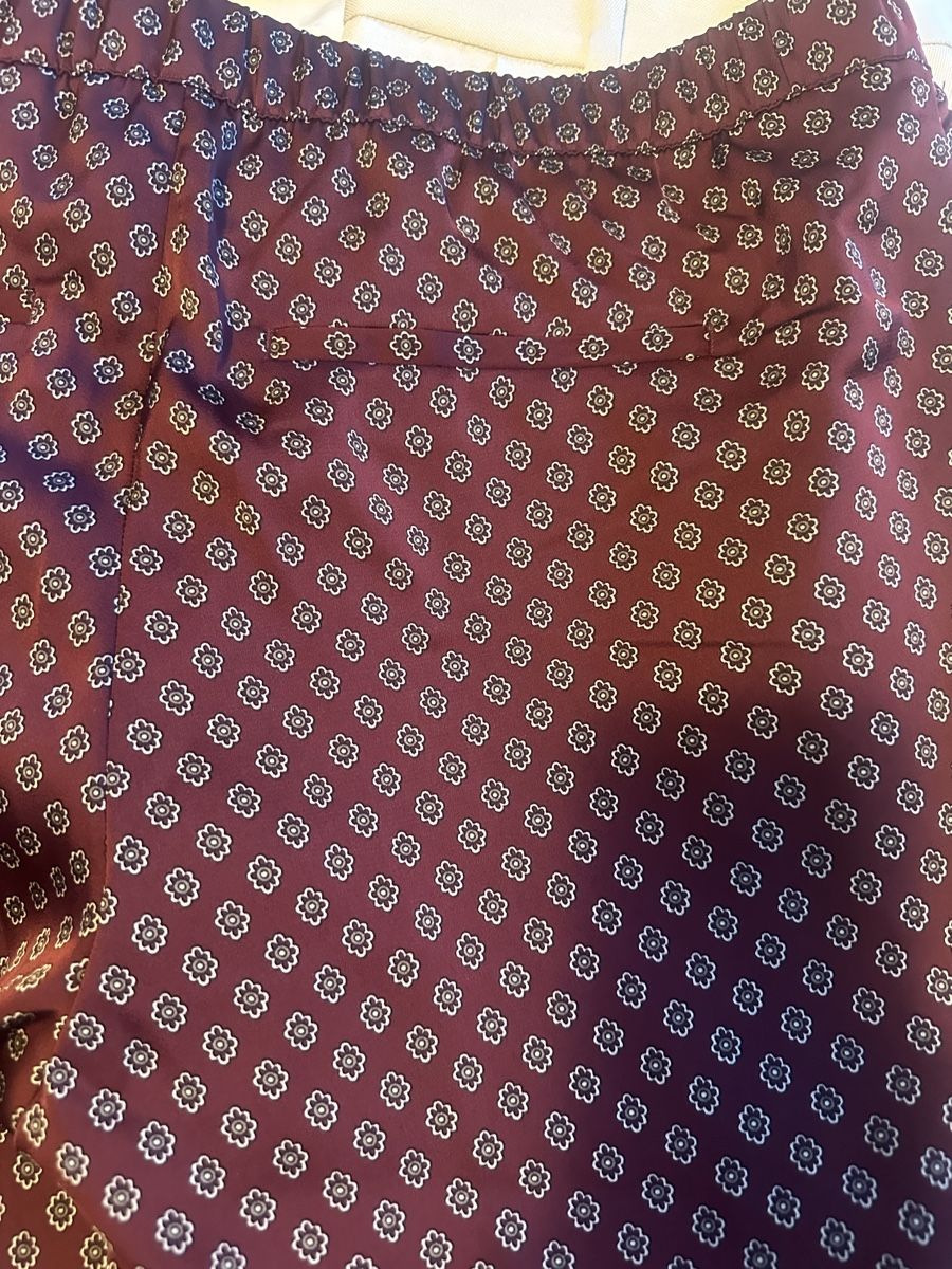 H&M Pantaloni: Sommerhose Bordeaux Gr. M - neu – Nuovo (secondo la descrizione) da Diepoldsau venduto da Soleil0425 2