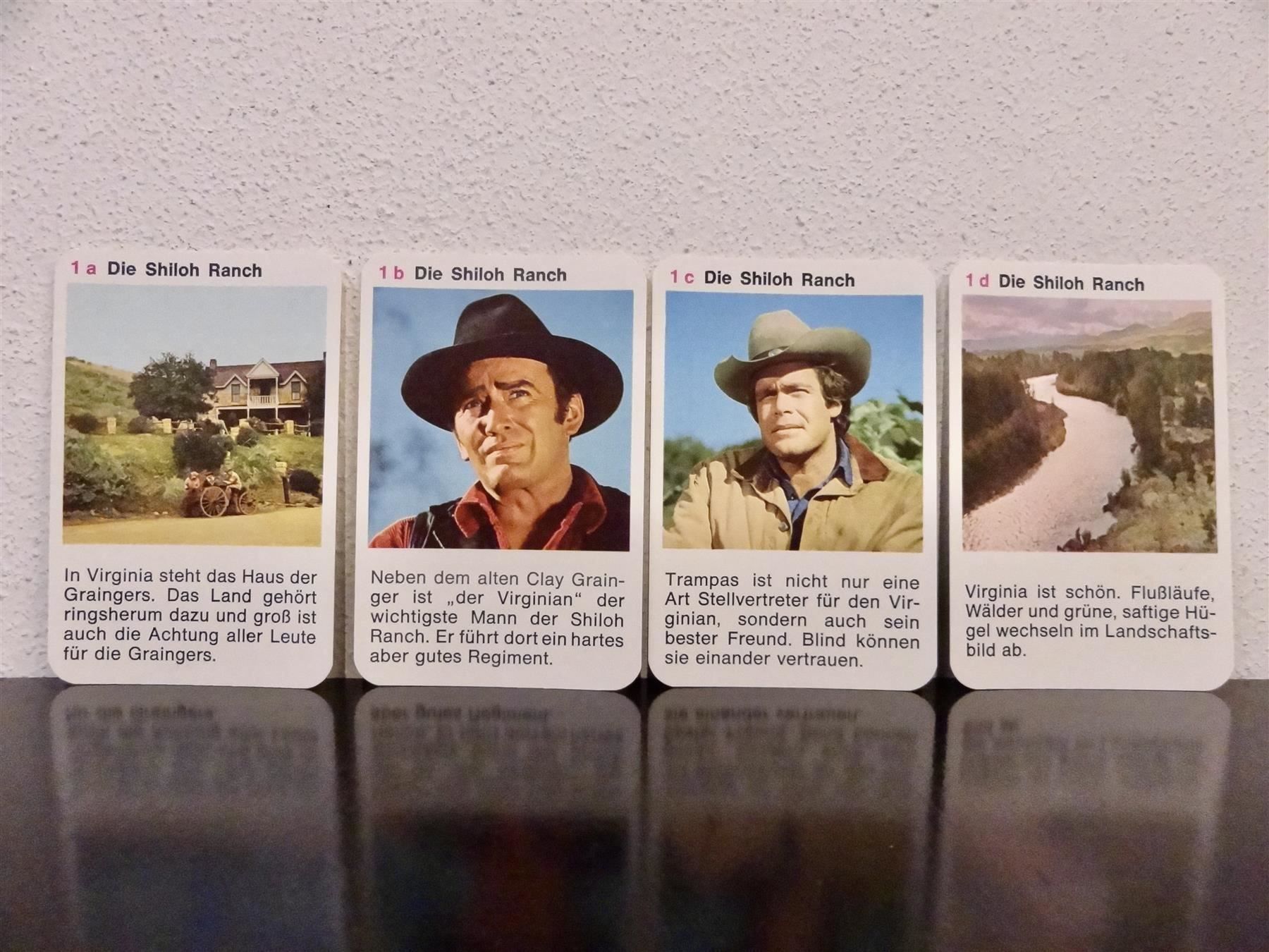 Giochi: schönes altes Quartett SHILOH RANCH – Usato da Kerzers venduto da wisaundso 2