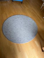 Grauer Teppich, Diameter 130 cm