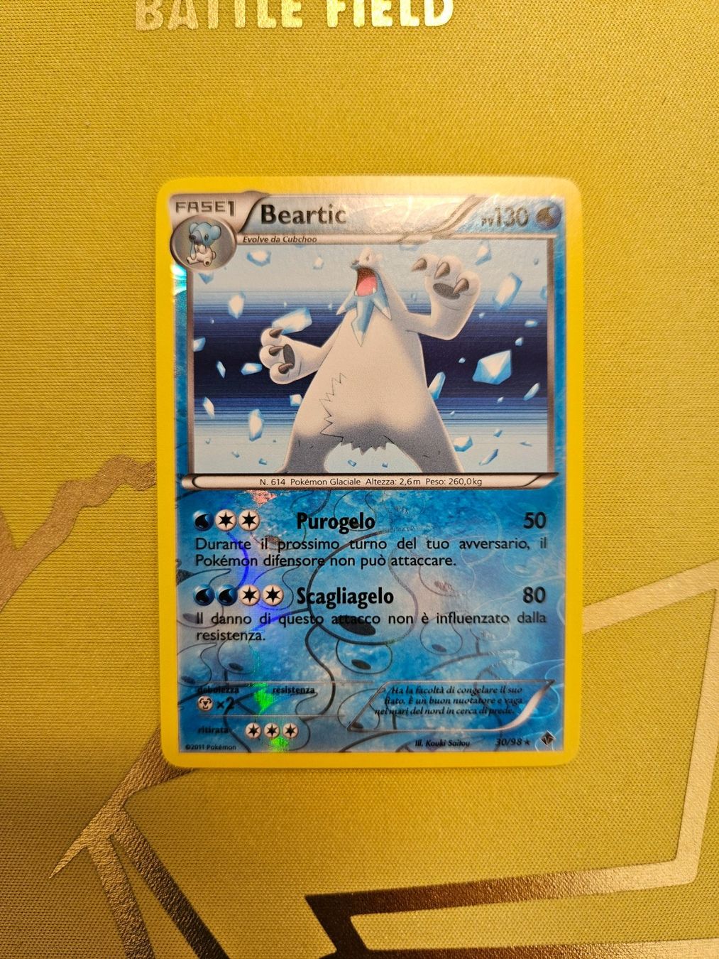 Pokémon Sammelbilder & Trading cards: Emerging Powers - Beartic – Gebraucht aus Bellinzona von Pokemarco