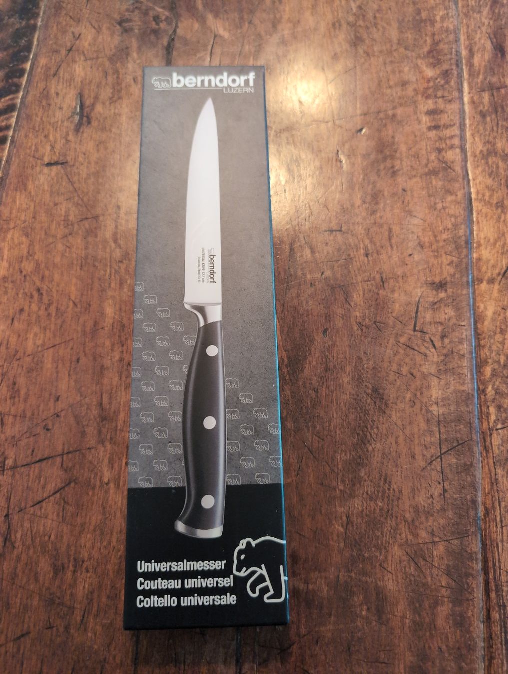 Berndorf Couteaux de cuisine: Berndorf Universal Knife new in box – Neuf avec emballage d'origine à Zürich par Kralot