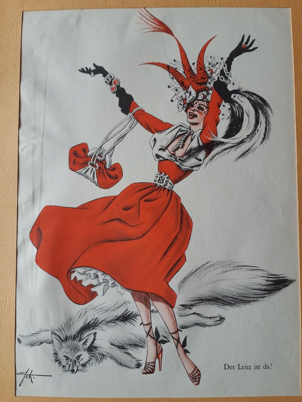 Grafica & Litografie: Nr. 12 original Litho Nebelspalter – Usato da Grindelwald venduto da carro5